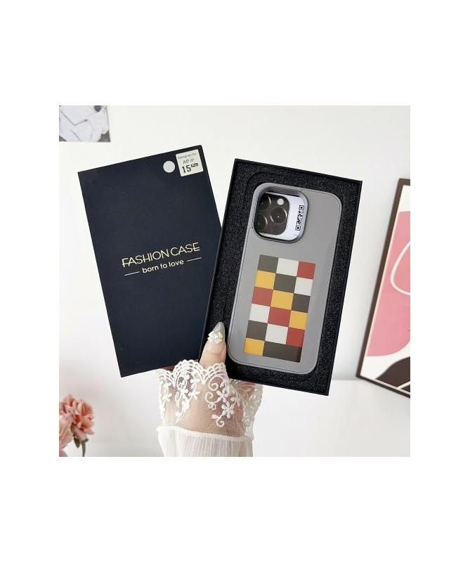 Coque iPhone 15 - Affichage Dynamique 4 Couleurs avec NFC - Gris