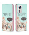 Flip cover Xiaomi 12 Lite Hand up chat