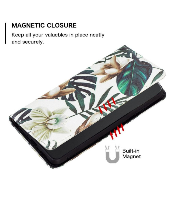 Flip cover Xiaomi 12 Lite Motif Tropiques