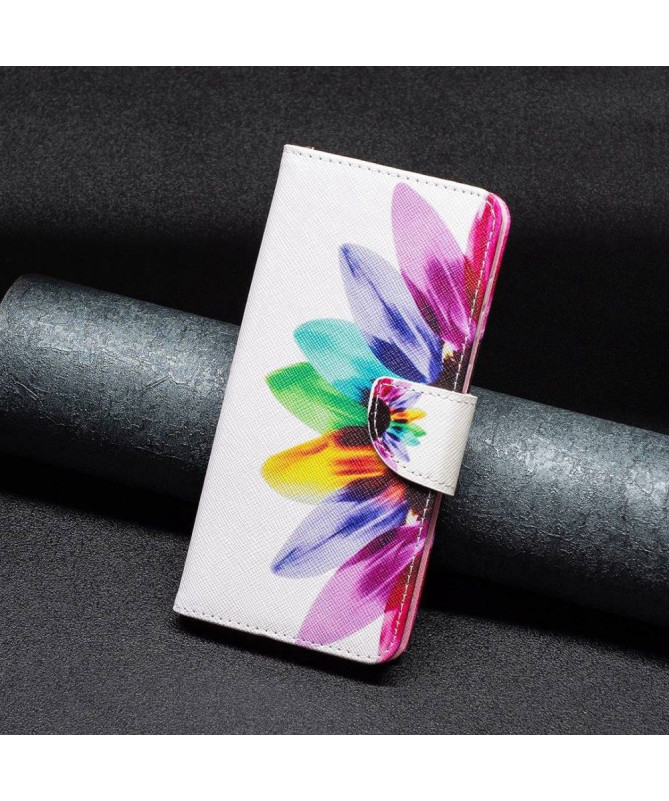 Housse Xiaomi 12 Lite Pétales colorés