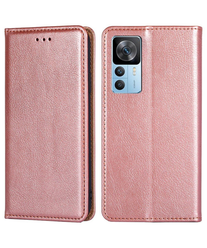 Flip cover Xiaomi 12T / 12T Pro PURE simili cuir