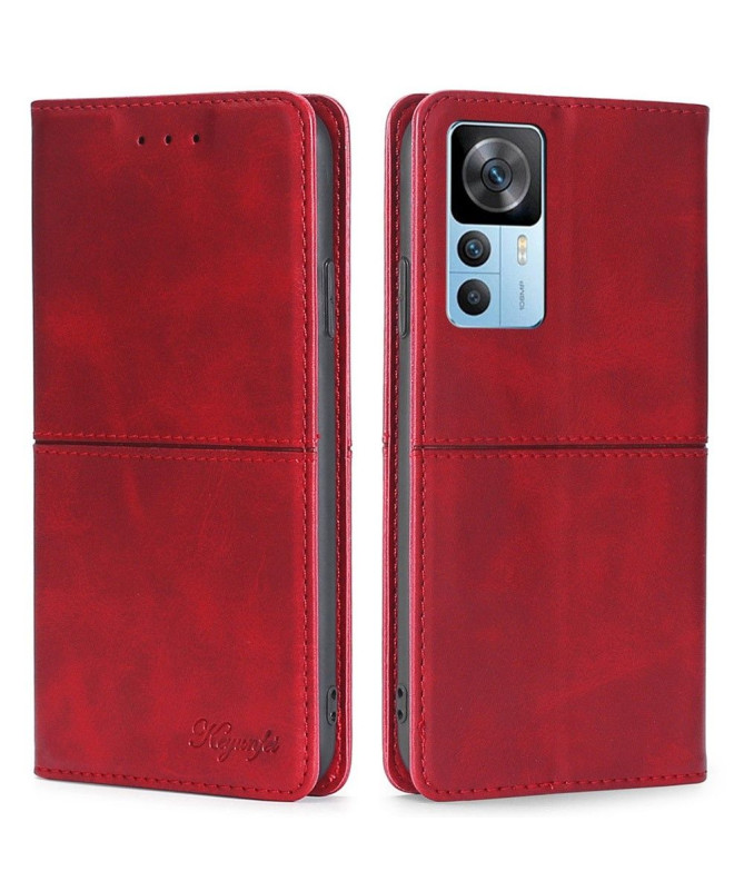 Flip Cover Xiaomi 12T / 12T Pro Simili Cuir Vintage