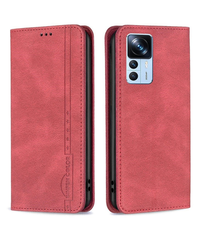 Flip Cover Xiaomi 12T / 12T Pro BINFEN Series-5 Porte-Cartes