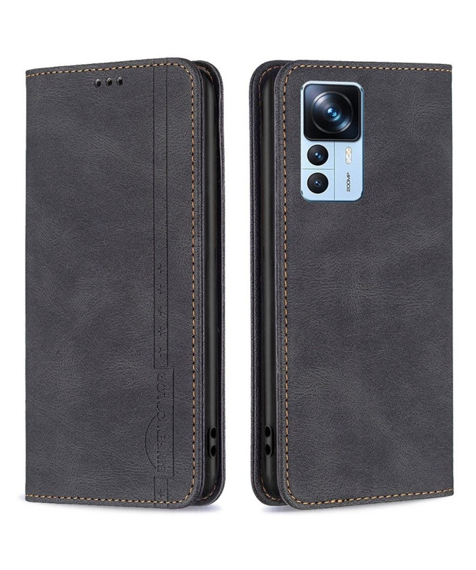 Flip Cover Xiaomi 12T / 12T Pro BINFEN Series-5 Porte-Cartes