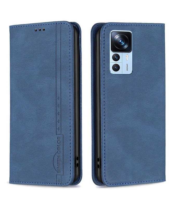 Flip Cover Xiaomi 12T / 12T Pro BINFEN Series-5 Porte-Cartes