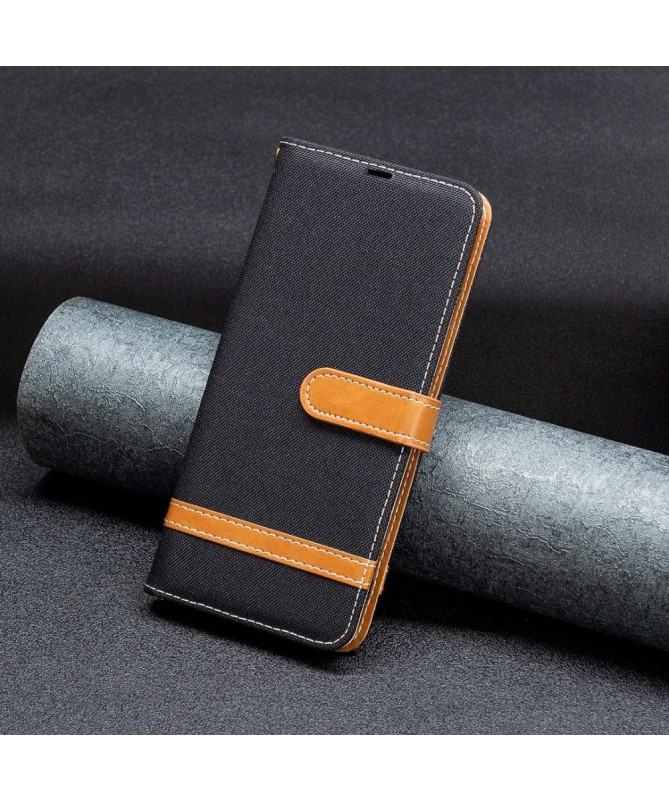 Housse Xiaomi Redmi 8 revêtement tissu porte cartes
