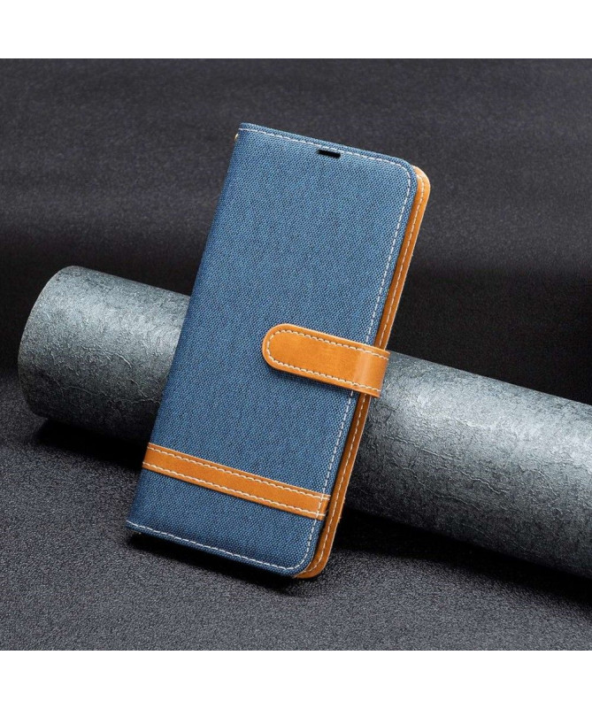 Housse Xiaomi Redmi 8 revêtement tissu porte cartes