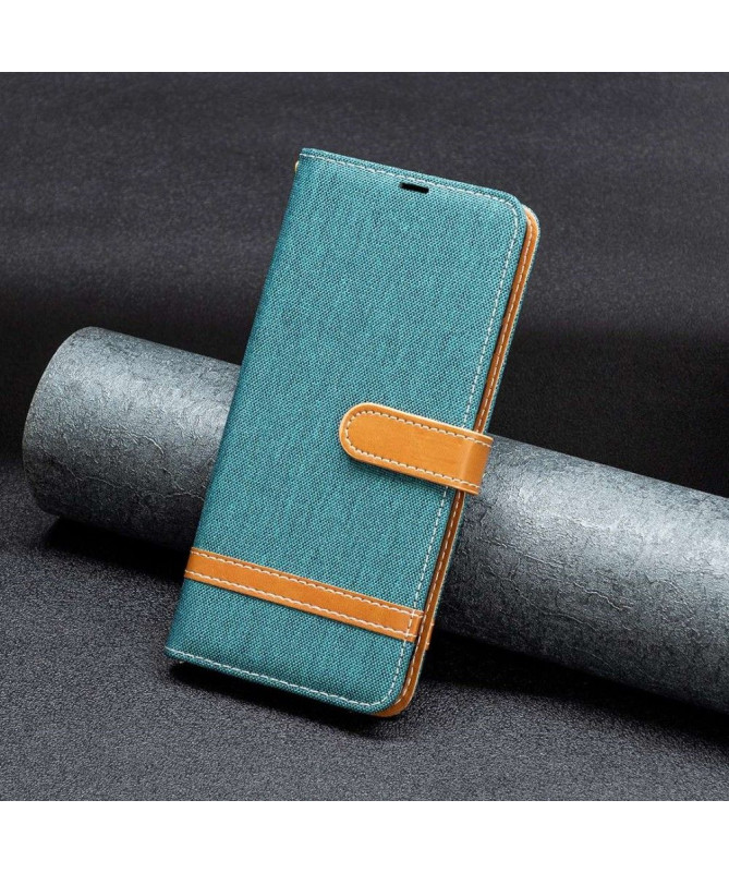 Housse Xiaomi Redmi 8 revêtement tissu porte cartes