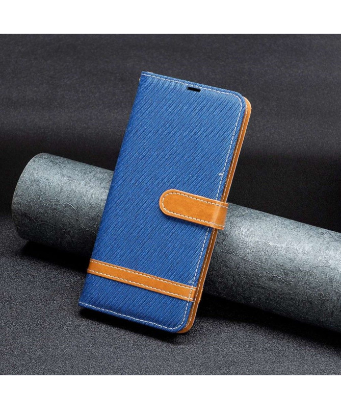 Housse Xiaomi Redmi 8 revêtement tissu porte cartes