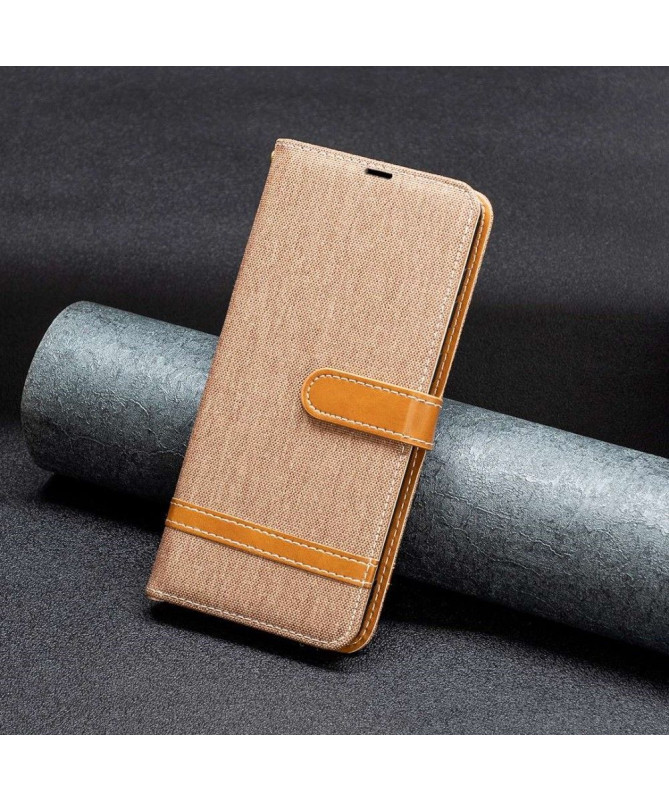 Housse Xiaomi Redmi 8 revêtement tissu porte cartes