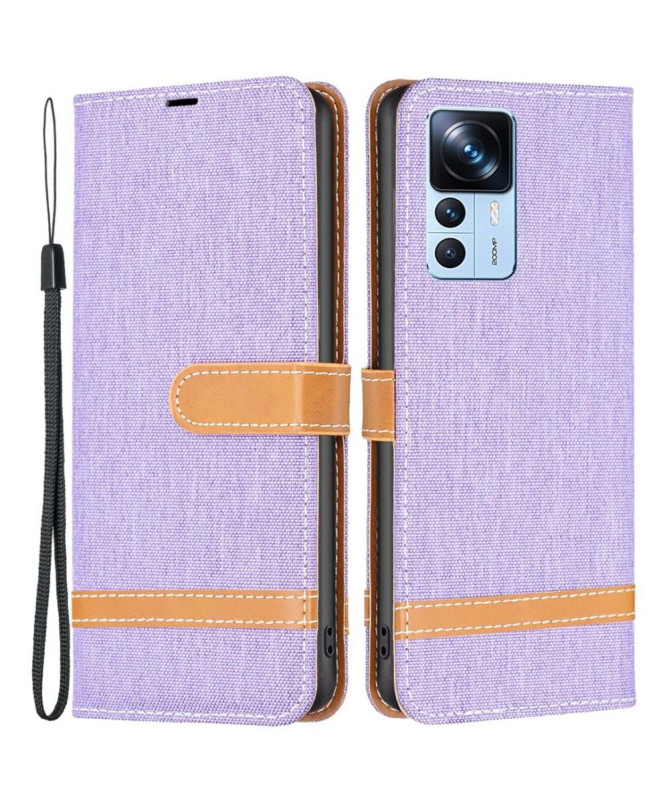 Housse Xiaomi Redmi 8 revêtement tissu porte cartes