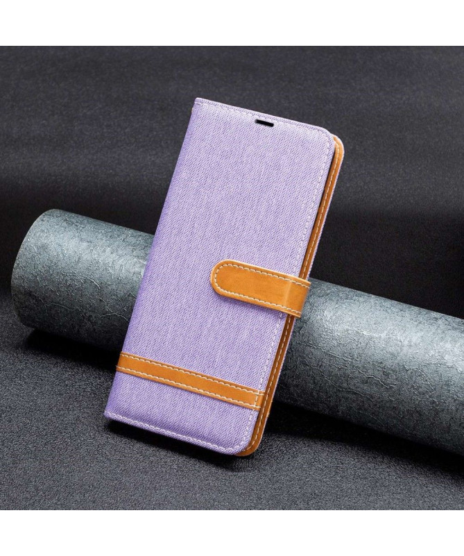 Housse Xiaomi Redmi 8 revêtement tissu porte cartes