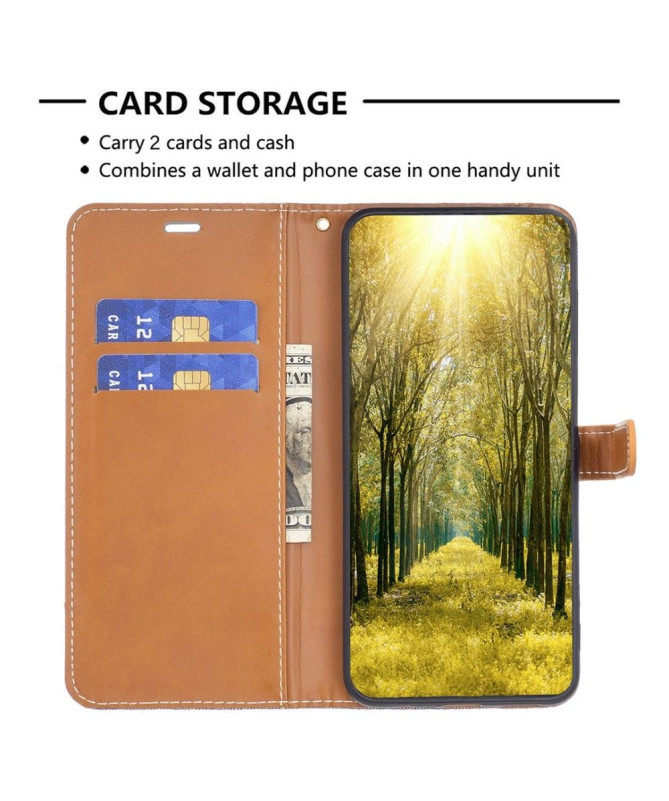Housse Xiaomi Redmi 8 revêtement tissu porte cartes