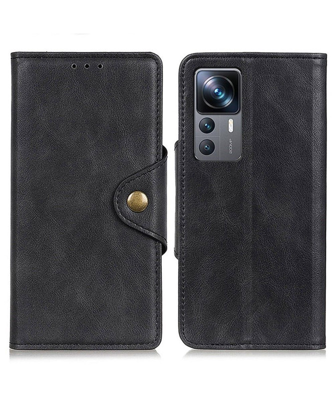 Housse Xiaomi 12T / 12T Pro Full Protect Simili Cuir Mat