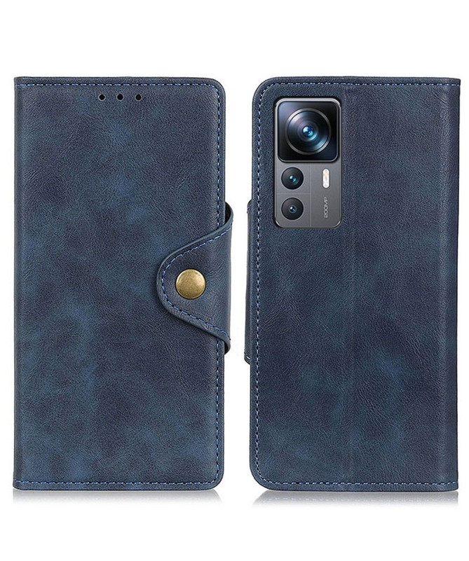 Housse Xiaomi 12T / 12T Pro Full Protect Simili Cuir Mat