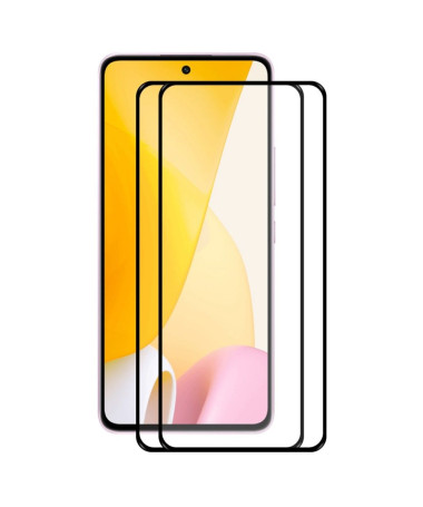 Protections d'écran Xiaomi 12 Lite en verre trempé Full Size (2 pièces)