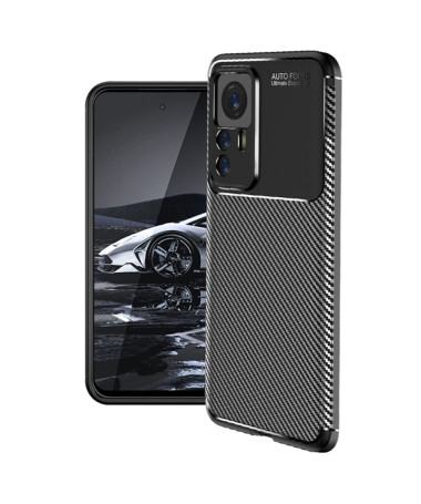 Coque Xiaomi 12T / 12T Pro style fibre de carbone