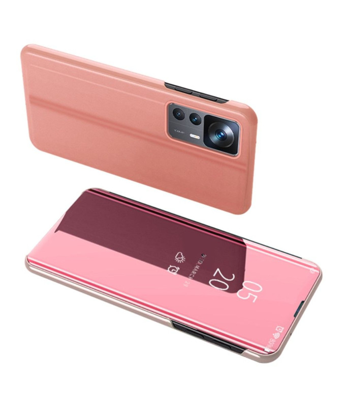 Coque Xiaomi 12T / 12T Pro avec rabat effet miroir