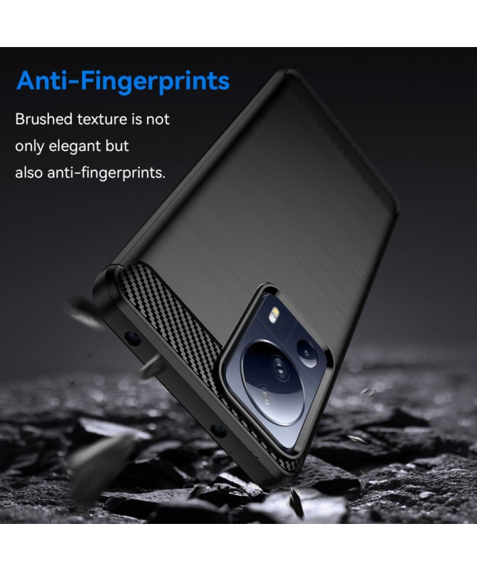 Coque Xiaomi 13 Lite effet brossé silicone