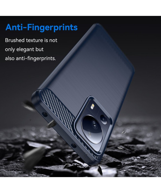 Coque Xiaomi 13 Lite effet brossé silicone