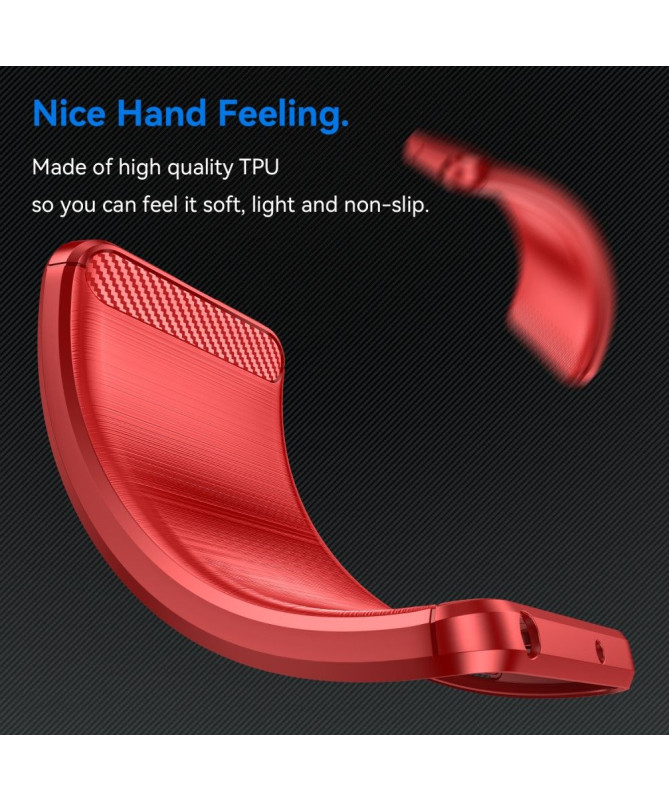 Coque Xiaomi 13 Lite effet brossé silicone