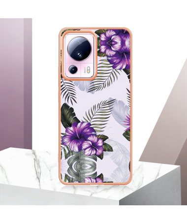 Coque Xiaomi 13 Lite Fleurs Exotiques