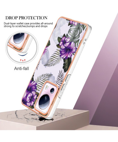 Coque Xiaomi 13 Lite Fleurs Exotiques