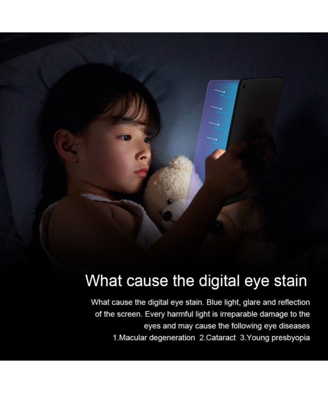 Verre trempé Xiaomi Pad 6 / 6 Pro anti-lumière bleue