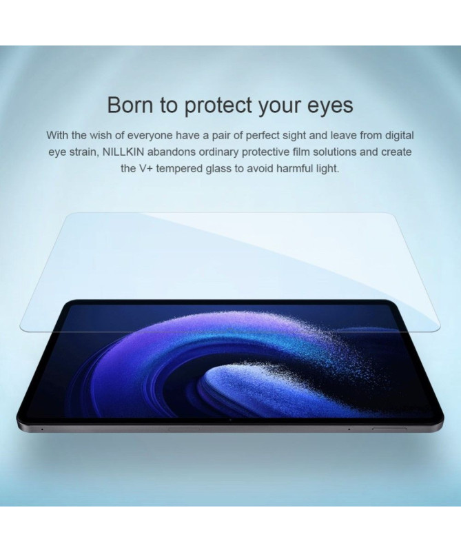Verre trempé Xiaomi Pad 6 / 6 Pro anti-lumière bleue