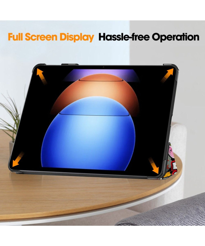 Étui Xiaomi Pad 6S Pro 12.4 Motif Graffiti