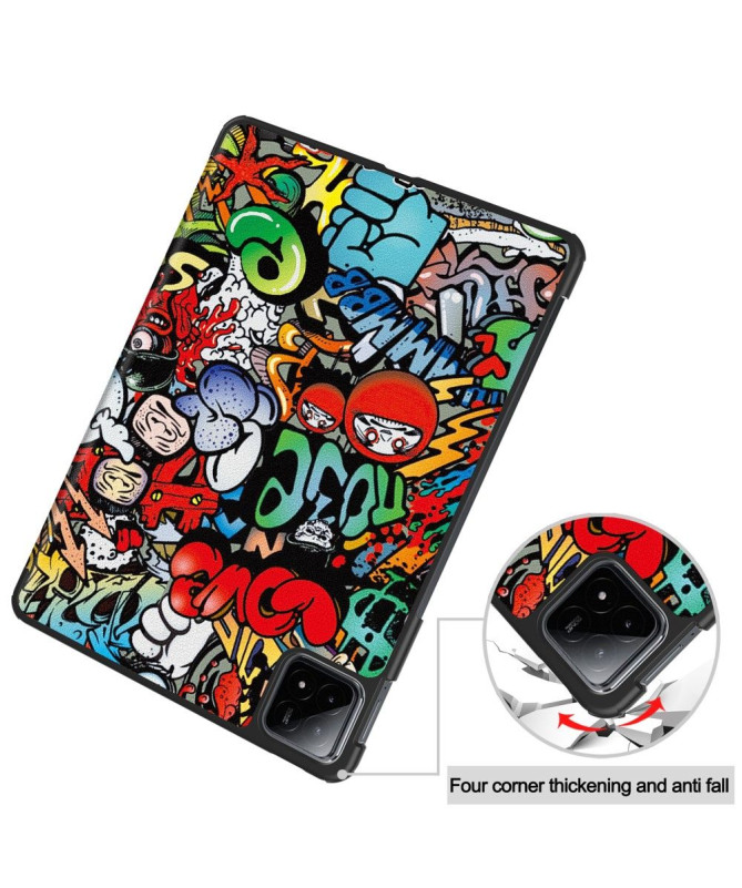 Étui Xiaomi Pad 6S Pro 12.4 Motif Graffiti