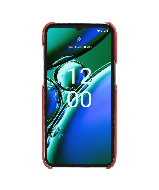 Coque Nokia G42 en Cuir à Texture Litchi