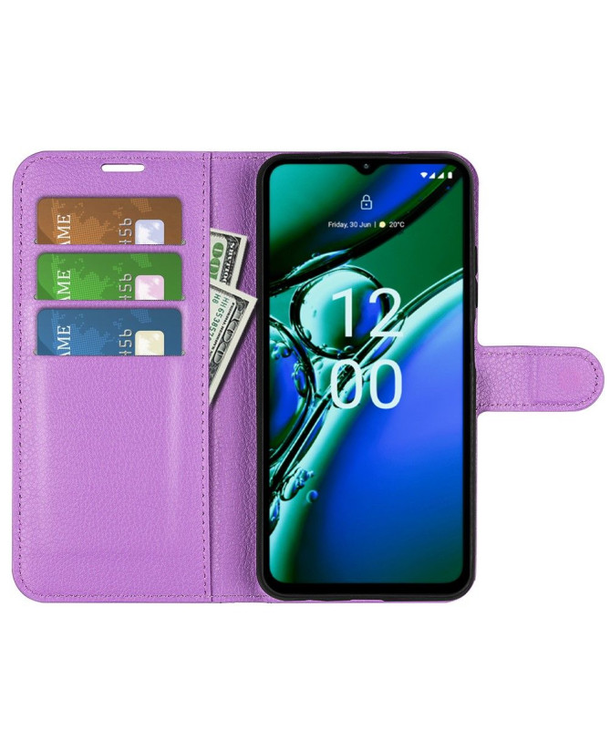 Housse Nokia G42 portefeuille style cuir