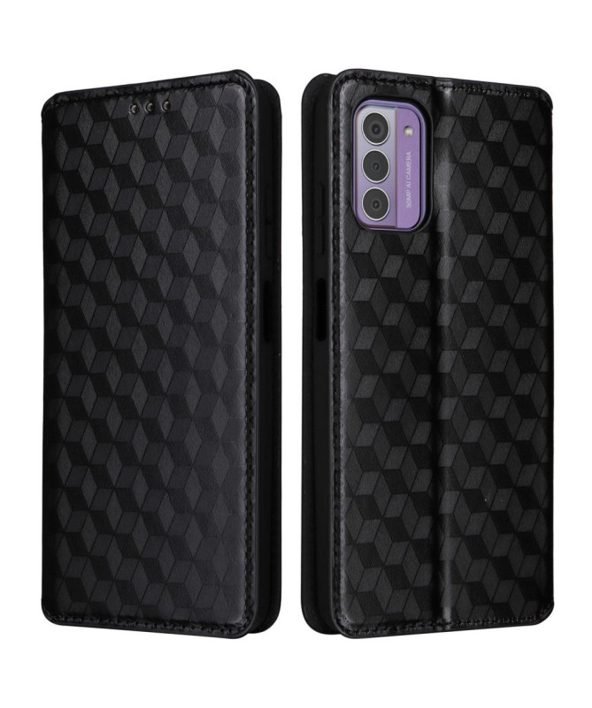 Housse Nokia G42 flip cover design géométrie