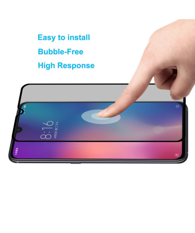 Xiaomi Mi 9 - Verre trempé et filtre de confidentialité