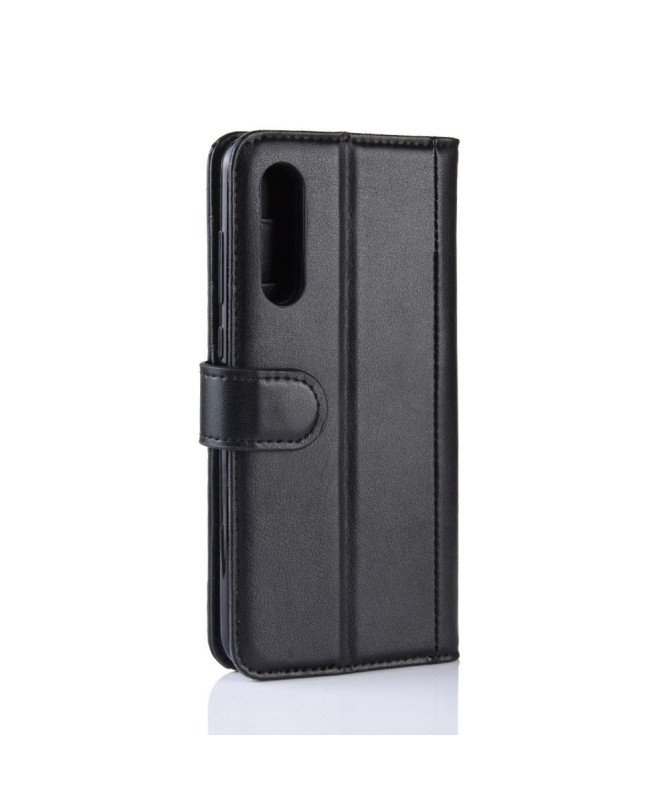 Xiaomi Mi 9 - Étui cuir premium - Noir