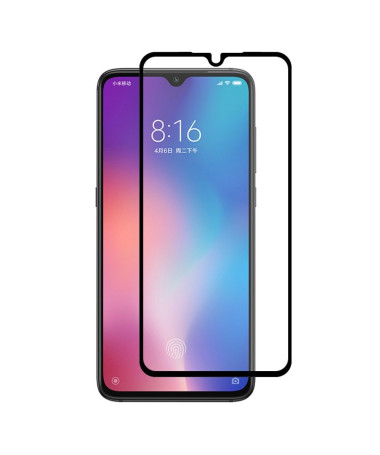 Xiaomi Mi 9 SE - Protection d’écran en verre trempé full size - Noir