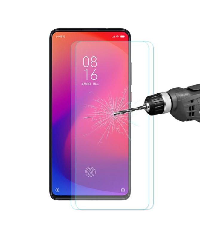 Xiaomi Mi 9T / Mi 9T Pro - Pack de 2 films en verre trempé