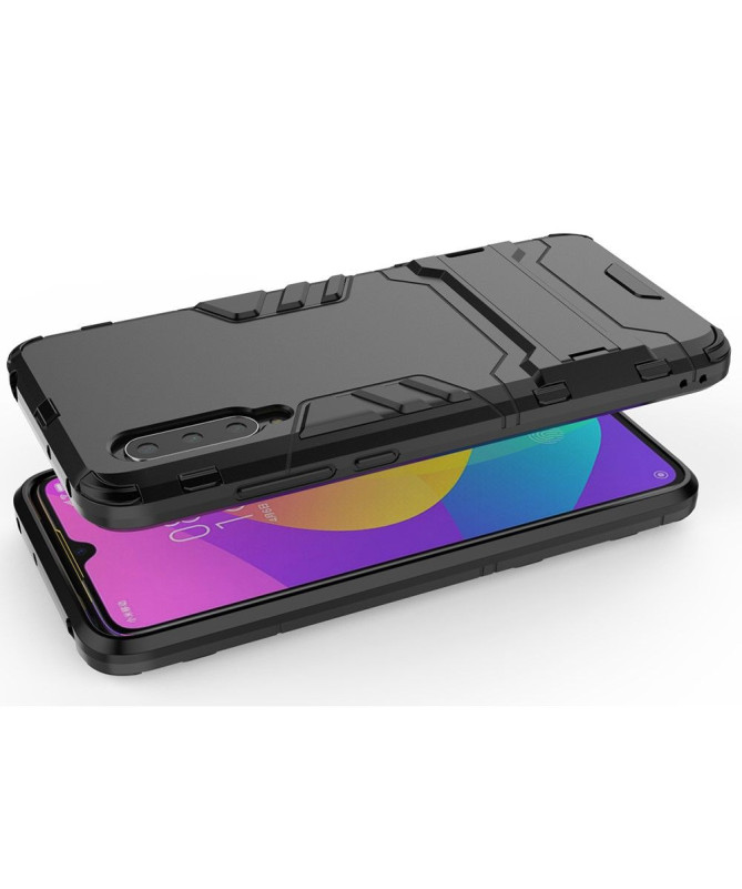 Coque Xiaomi Mi 9 Lite cool guard antichoc avec support intégré