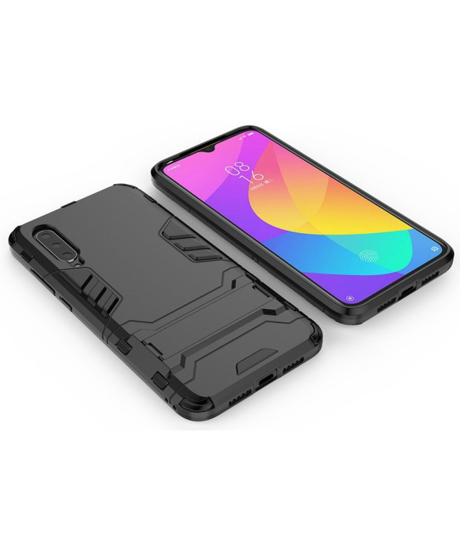 Coque Xiaomi Mi 9 Lite cool guard antichoc avec support intégré