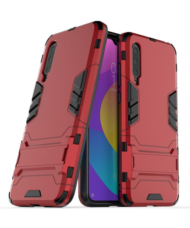 Coque Xiaomi Mi 9 Lite cool guard antichoc avec support intégré
