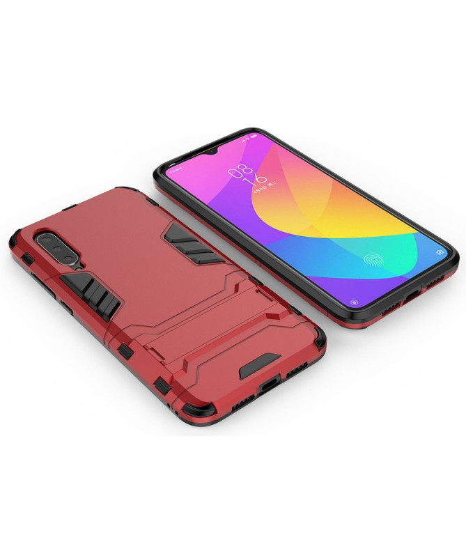 Coque Xiaomi Mi 9 Lite cool guard antichoc avec support intégré