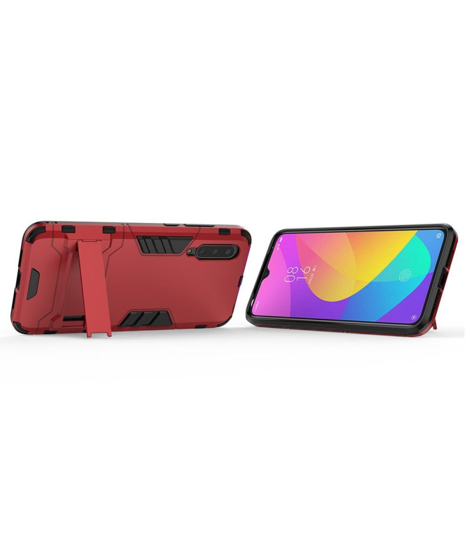 Coque Xiaomi Mi 9 Lite cool guard antichoc avec support intégré
