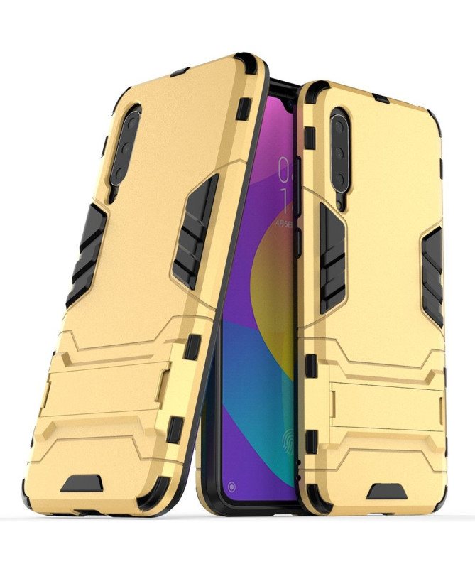Coque Xiaomi Mi 9 Lite cool guard antichoc avec support intégré