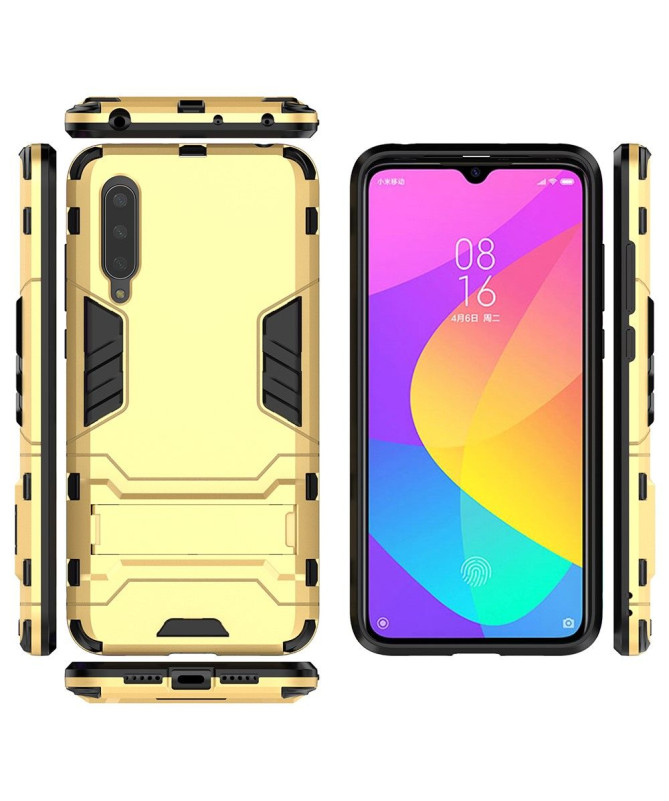 Coque Xiaomi Mi 9 Lite cool guard antichoc avec support intégré