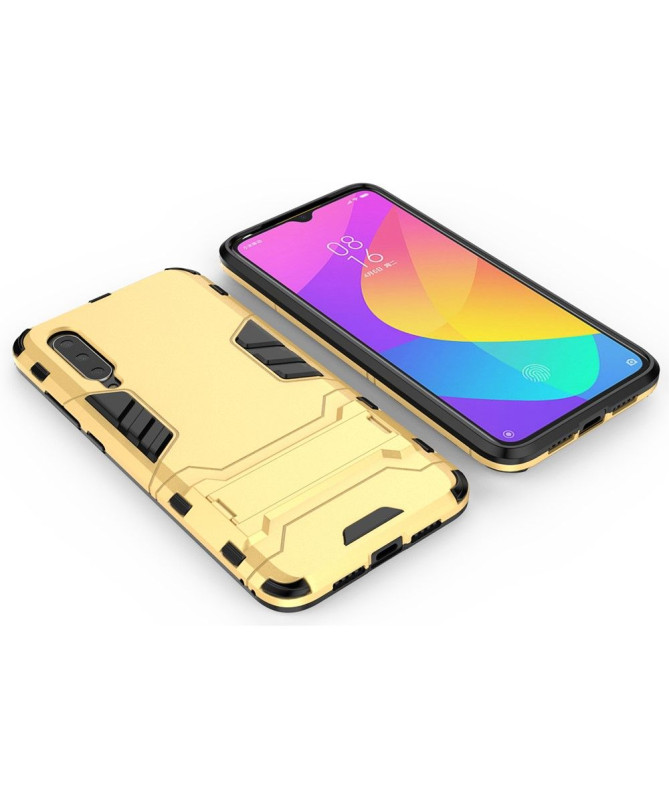 Coque Xiaomi Mi 9 Lite cool guard antichoc avec support intégré