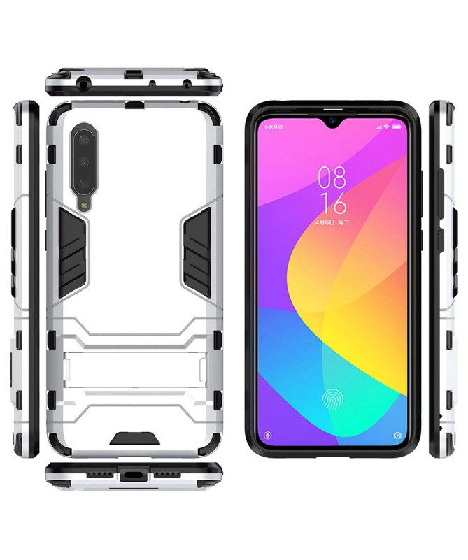 Coque Xiaomi Mi 9 Lite cool guard antichoc avec support intégré
