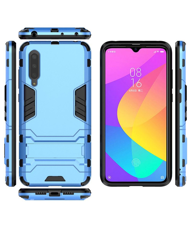 Coque Xiaomi Mi 9 Lite cool guard antichoc avec support intégré