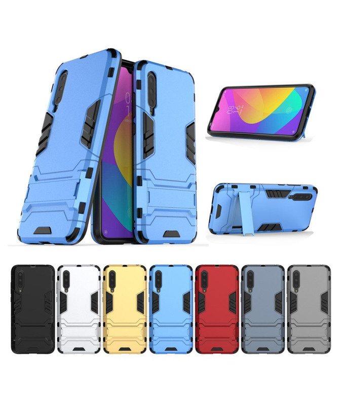 Coque Xiaomi Mi 9 Lite cool guard antichoc avec support intégré