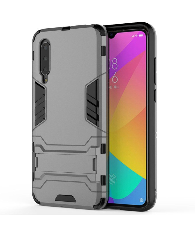 Coque Xiaomi Mi 9 Lite cool guard antichoc avec support intégré